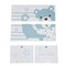 5-Layer Polar Bear Closet 6-Drawers Tall Dresser Organizer Dolls Storage Cabinet
